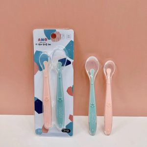 Set 2 thìa silicone trong Amo 319
