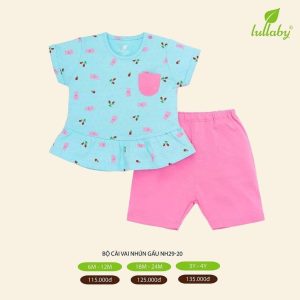 Bộ cài vai nhún gấu NH29-20 LULLABY