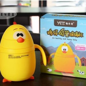 bình tập uống nước cho bé hình gà