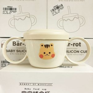 Cốc tập uống hình gấu cho bé