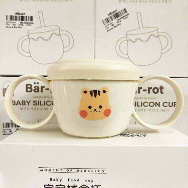 Cốc tập uống hình gấu cho bé