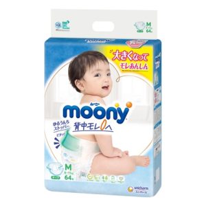 Bỉm dán Moony size M 64 (6 - 11kg) 