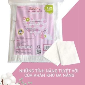 Khăn giấy khô đa năng Staydry 300 tờ